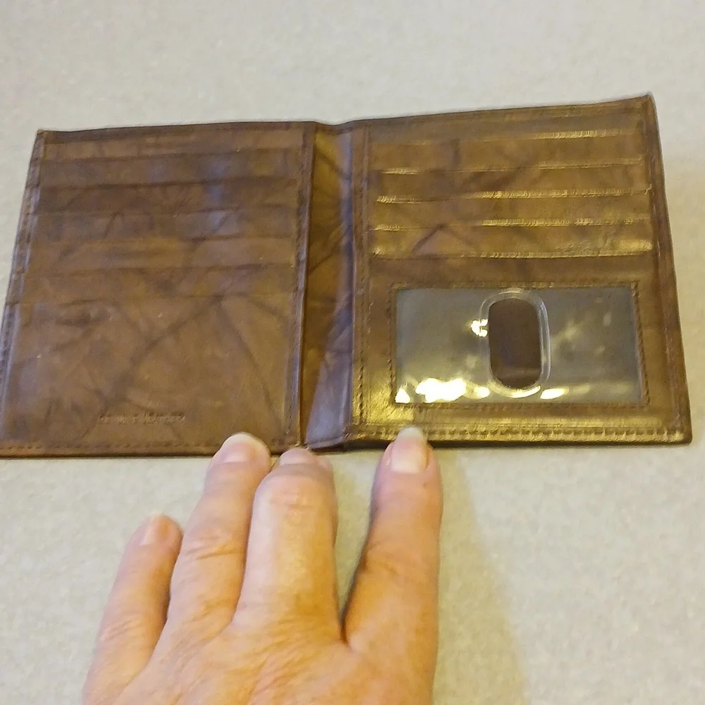 NWOT -Brown Leather Wallet